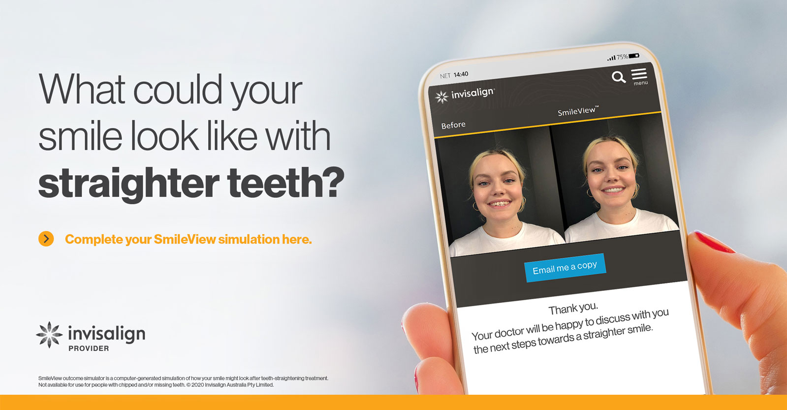 Smile Simulator for Invisalign